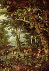 El paraíso de Jan the Elder Brueghel